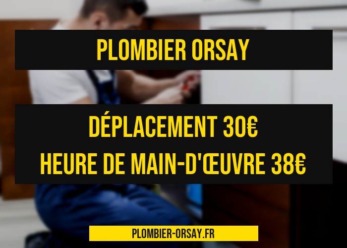 plombier Orsay en intervention